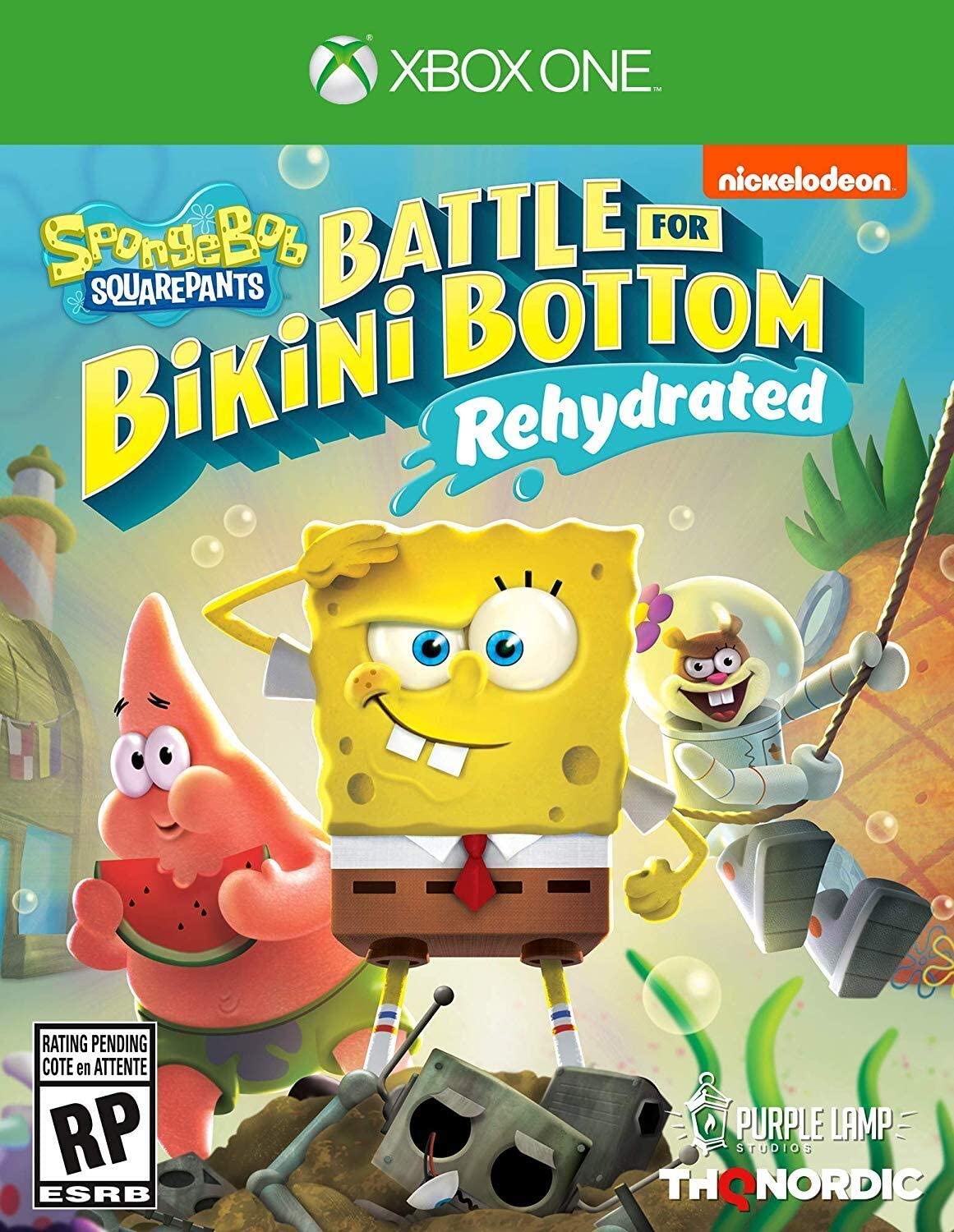 Bob Esponja Batalla Por Fondo De Bikini XBOX Juegos Digitales Mx