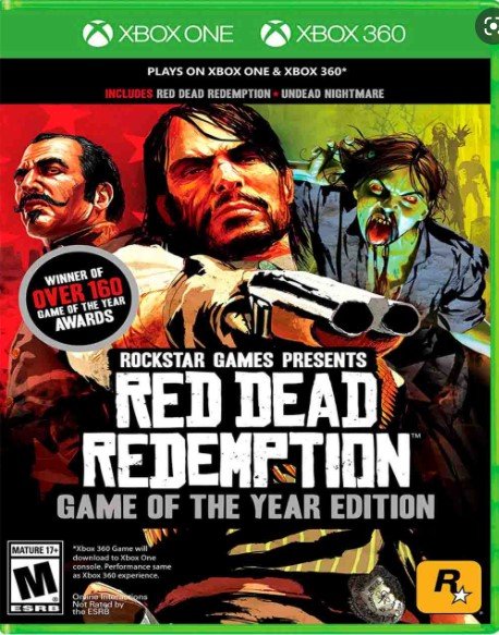Red Dead Redemption 1 Game Of The Year | XBOX