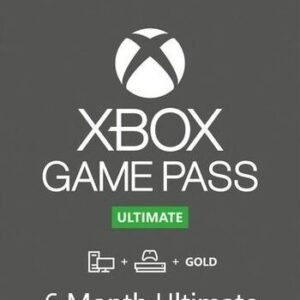 Game Pass Ultimate 6 Meses | XBOX